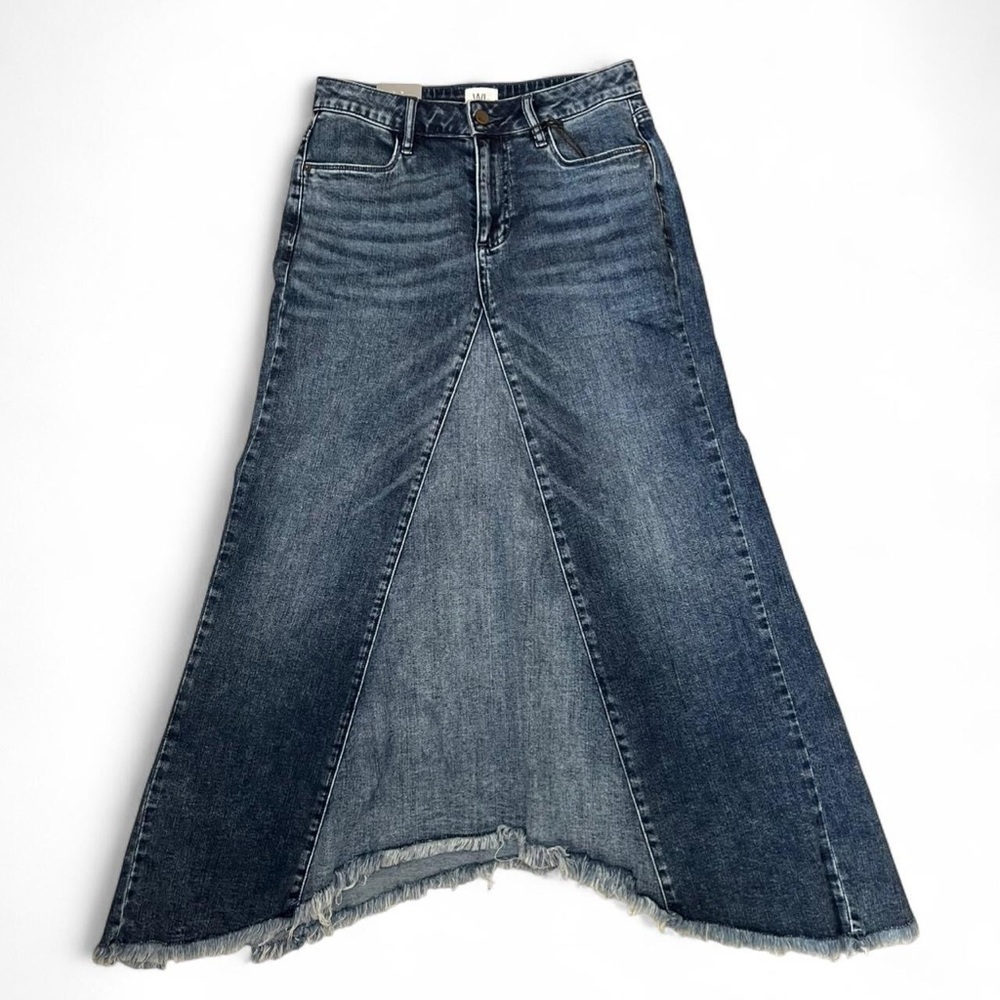Denim Midi Skirt
